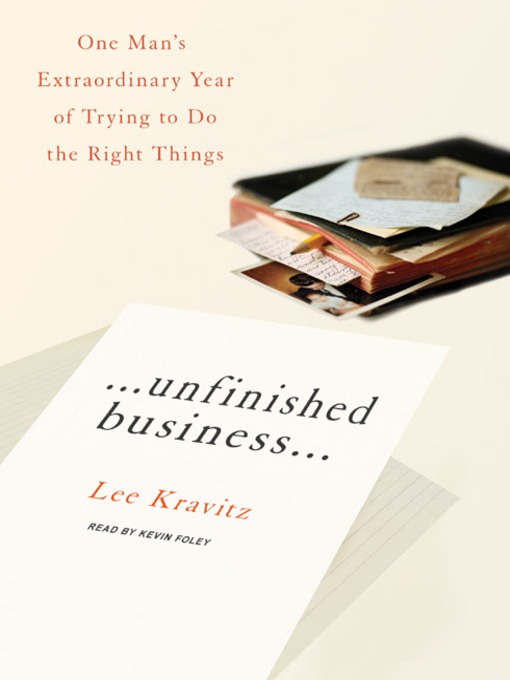 Title details for Unfinished Business by Lee Kravitz - Wait list